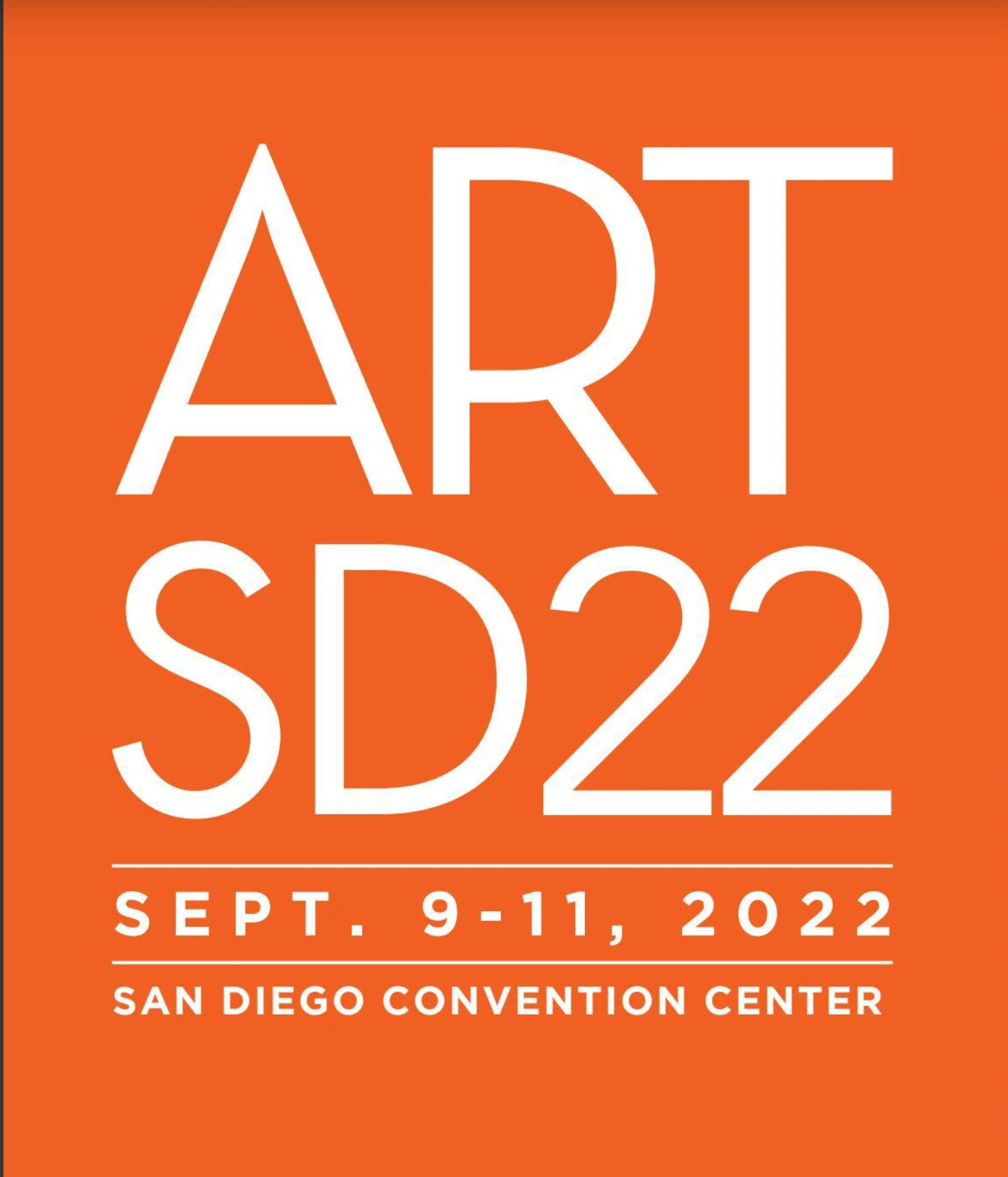 Art San Diego San Diego, CA identity, 2022